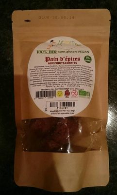 Pain d'épices aux fruits confits