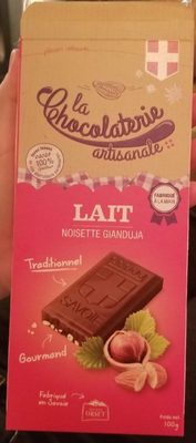 Lait noisette gianduja