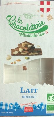 Lait Mendiant front packaging