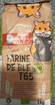 Farine de blé T65 front packaging