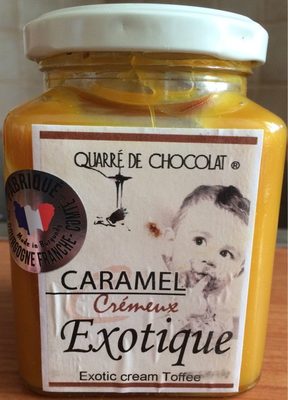 Caramel crémeux exotique