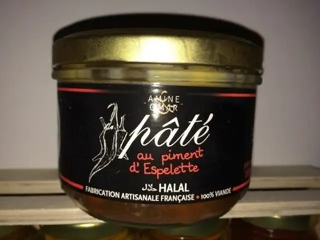 Pâté au piment d'espelette front packaging