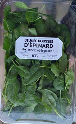 Jeunes pousses d’épinards
