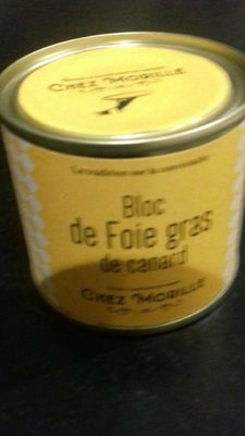 Bloc de foie gras de canard