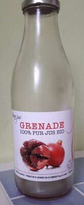 Pure jus de grenade front packaging