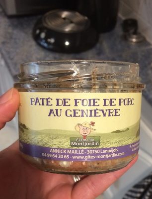Pate de foie de porc au genievre
