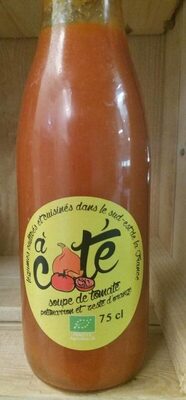 À côté soupe de tomate potimarron et zeste d’orange