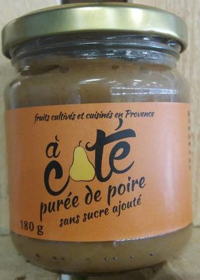 Purée de poire front packaging