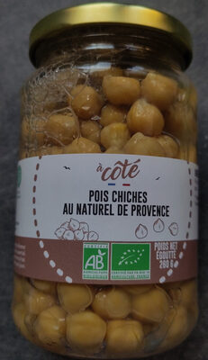 Pois chiches au naturel du Vaucluse front packaging