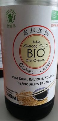 Ma sauce soja bio de Chine
