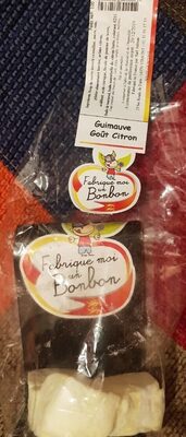 Guimauve goût citron front packaging