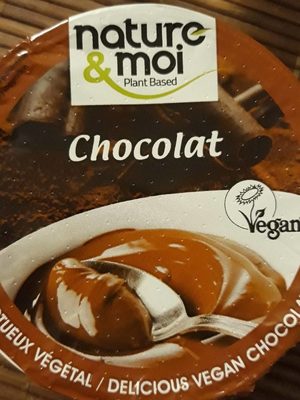 Dessert onctueux végétal au chocolat