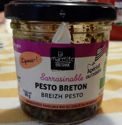 Pesto breton front packaging
