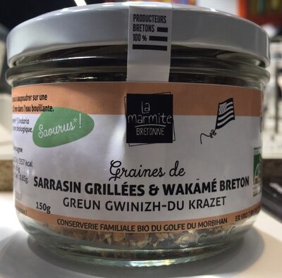Graines de Sarrasin grillées & Wakamé Breton