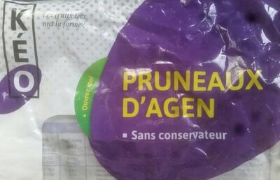 Pruneaux d'Agen front packaging