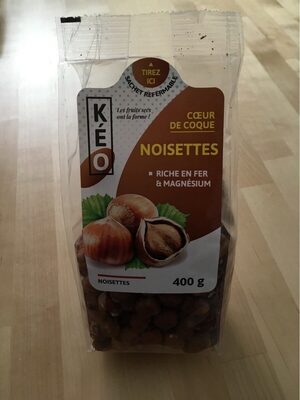 Noisettes coeur de coque