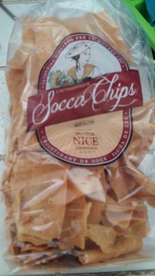 L'authentique Socca Chips - Les mousquetaires front packaging