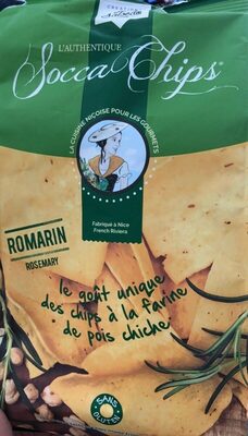 Socca chips romarin