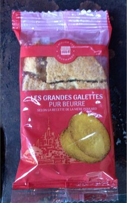 Les grandes galettes pur beurre front packaging