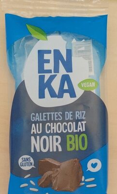 Galettes de riz au chocolat noir bio