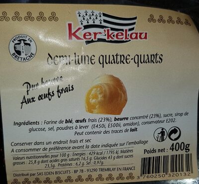 Demi-lune quatre-quarts