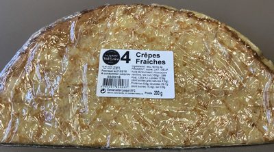 4 Crêpes Fraîches front packaging