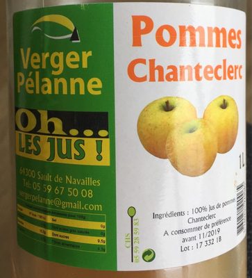 Pommes Chanteclerc front packaging