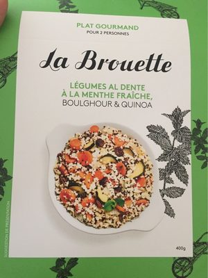 Legumes al dente a la menthe fraiche