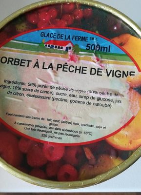 Glace de la ferme