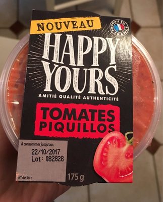 Tomates piquillos front packaging