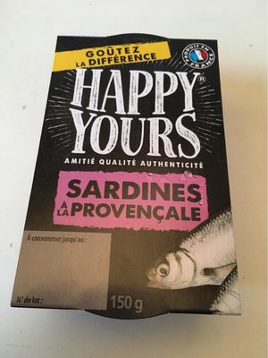 Sardines a la provencale front packaging