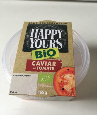 Caviar de tomate bio