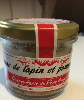 Terrine de lapin et pommeau front packaging