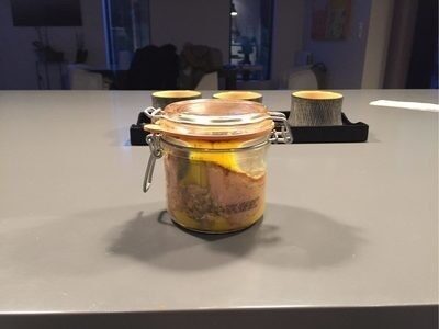 Foie gras de canard entier front packaging