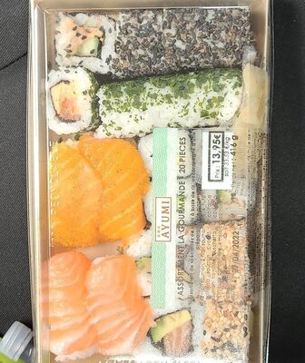 Assortiement la gourmande-20 pièces front packaging