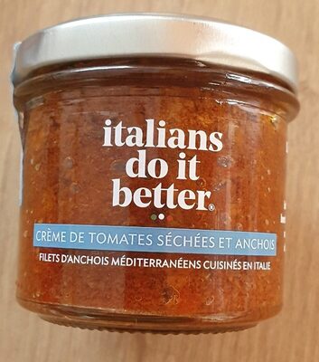 Crème de tomates séchées et anchois