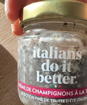 Crema de champignons à la truffe