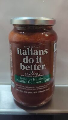 Pulpe tomates fraîches basilic AOP