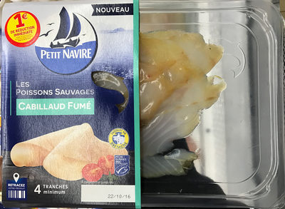 Les Poissons Sauvages Cabillaud Fumé
