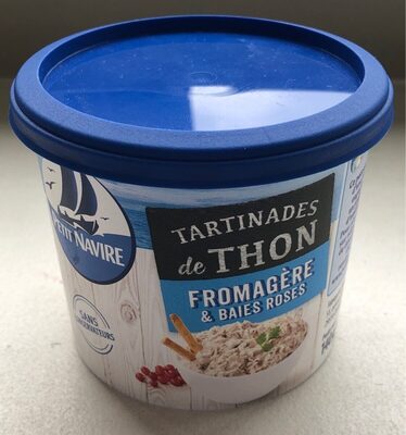 Tartinades de Thon Fromagère & Baies Roses