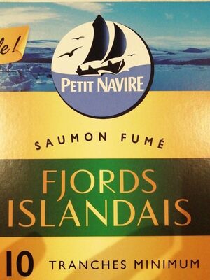 Saumon fumé Fjords Islandais