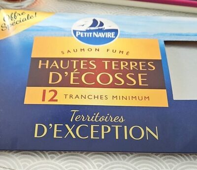 Saumon fumé hautes terres d'écosse