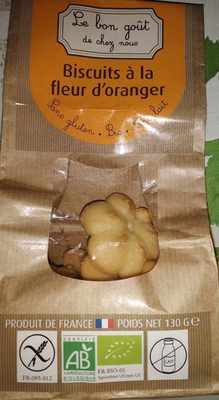 Biscuit fleur d'oranger front packaging