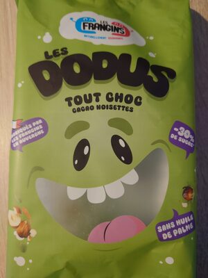 Les Dodus tout choc cacao noisettes