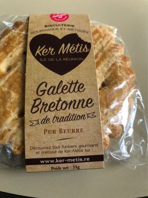 Galette bretonne front packaging