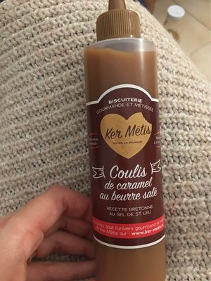 Coulis caramel beurre salé front packaging