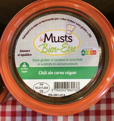 Chili sin carne vegan