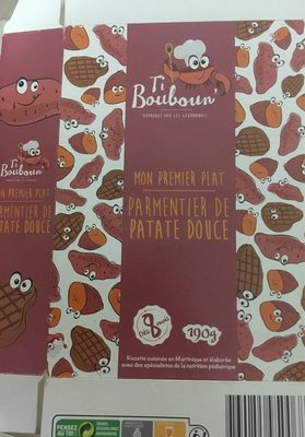 Mon premier plat- Parmentier de patate douce