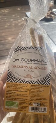 Gressins au sésame Rubata