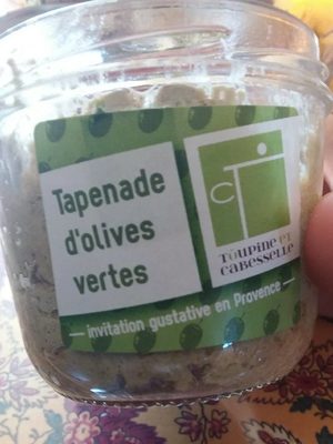Tapenade d'olive verte